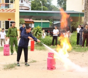 Nâng cao nhận thức về PCCC cho các nhà trường